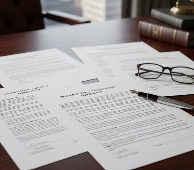 Joint venture partnership legal agreements