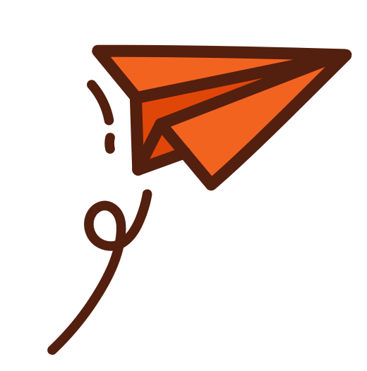 paper airplane icon