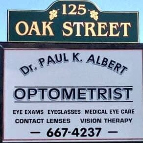 Optometrist Ellsworth Me Paul K Albert Optometrist