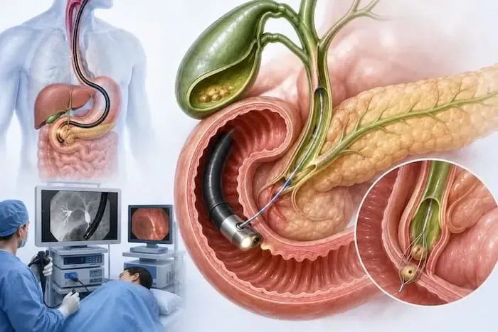 مناظير القنوات المرارية ERCP