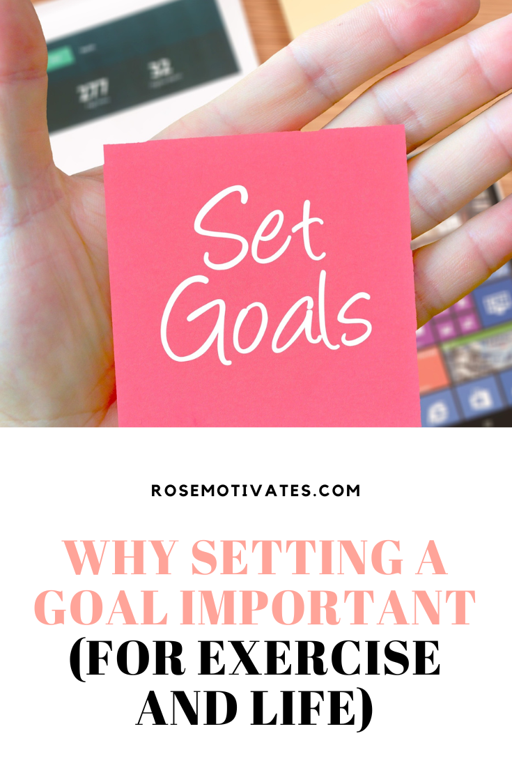 Why Setting a Goal Important (For exercise and life) - Rosemotivates