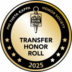Phi Theta Kappa Honor Society badge
