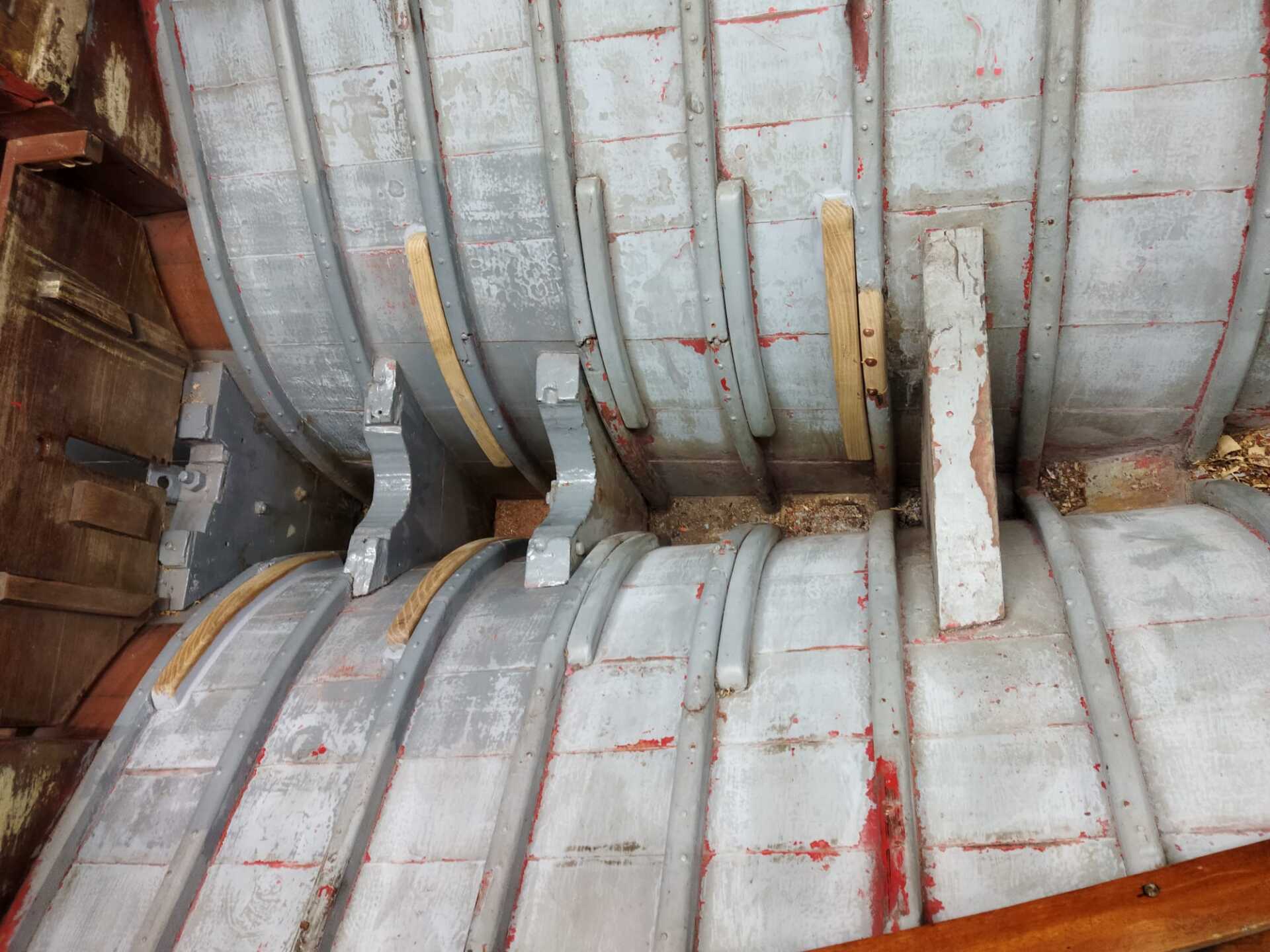 chantier naval balmer intérieur de bateau