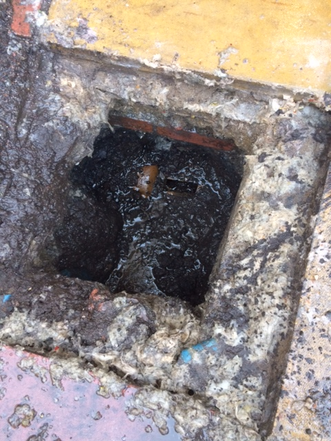 External Drain Blockage