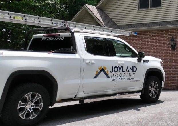 White work truck with 