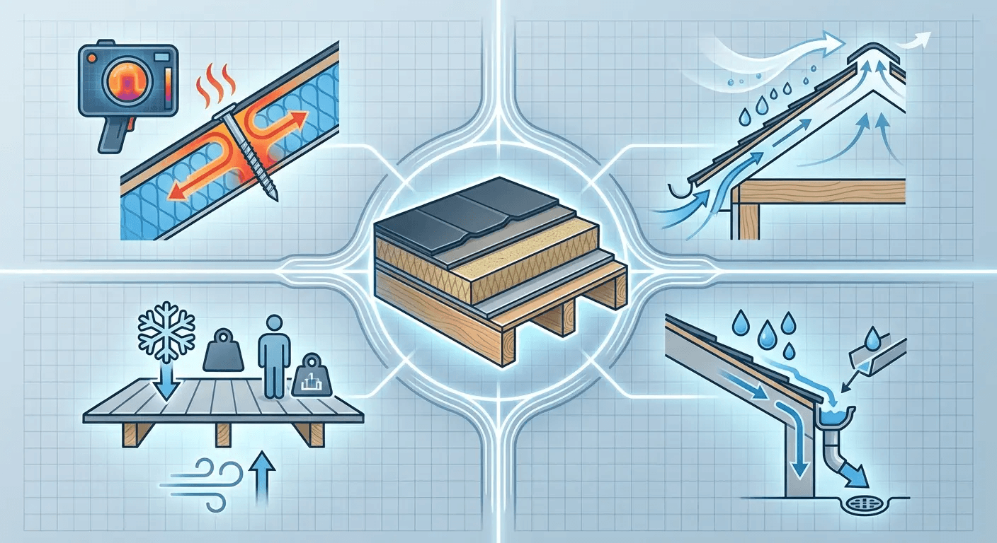 Modern home with performance-focused roof design