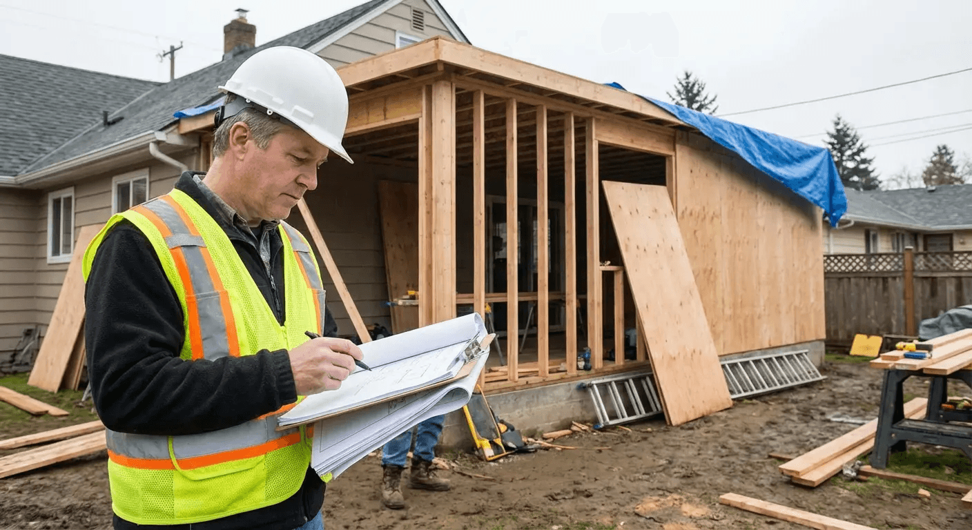 Building permit and code requirements