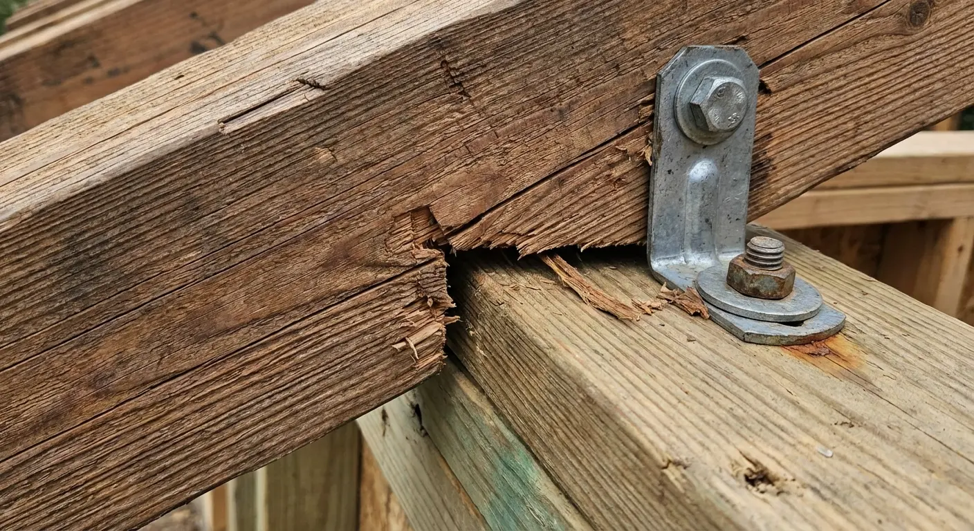 Cantilever overhang structural stress diagram