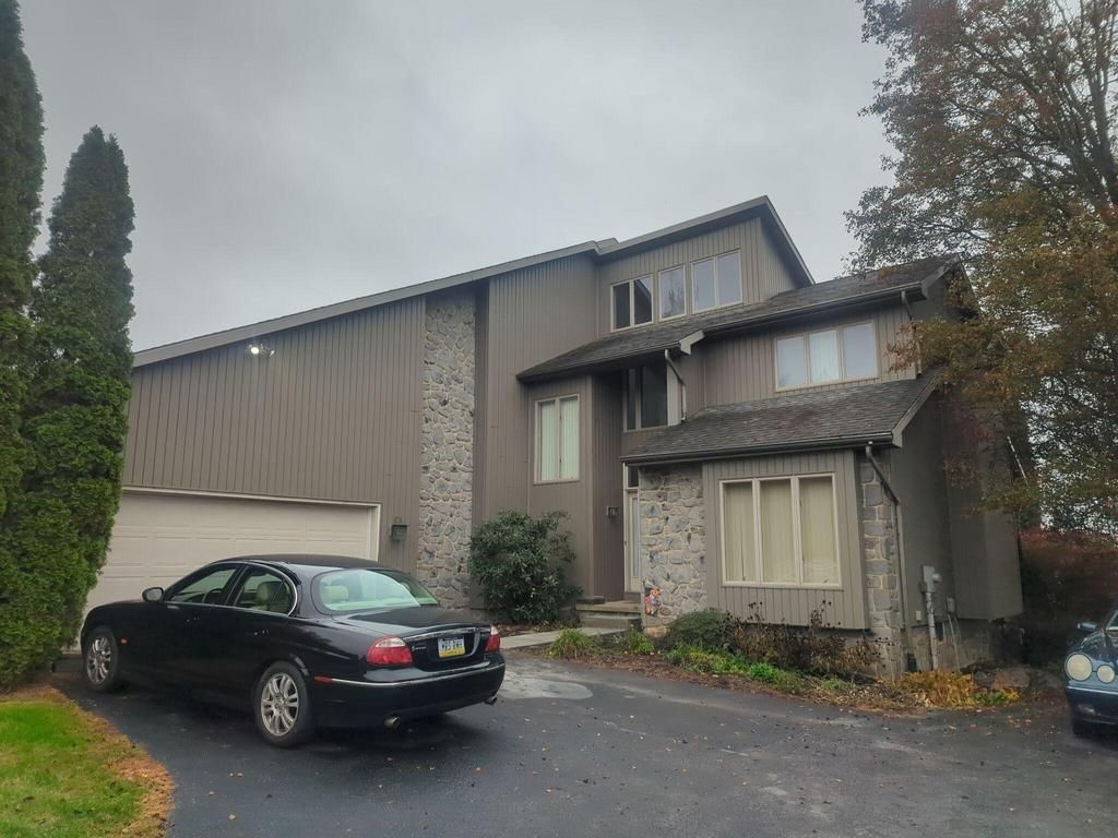 Residential home in York, PA featuring a completed roofing project by Joyland Roofing with updated asphalt shingles and a clean exterior finish.