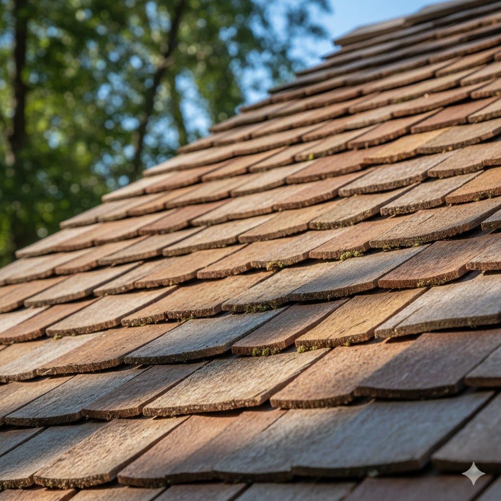Person wearing gloves installing black roofing material around a circular drain on light-colored wooden sheeting.