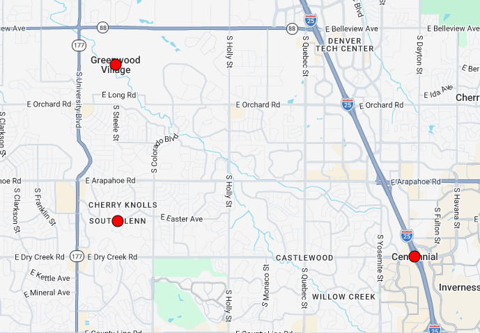 Centennial, Greenwood Village & South Metro
