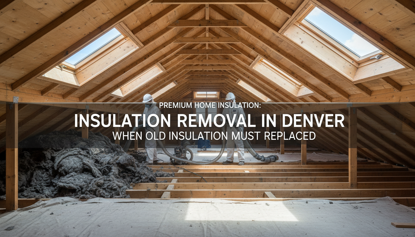 Insulation Removal In Denver