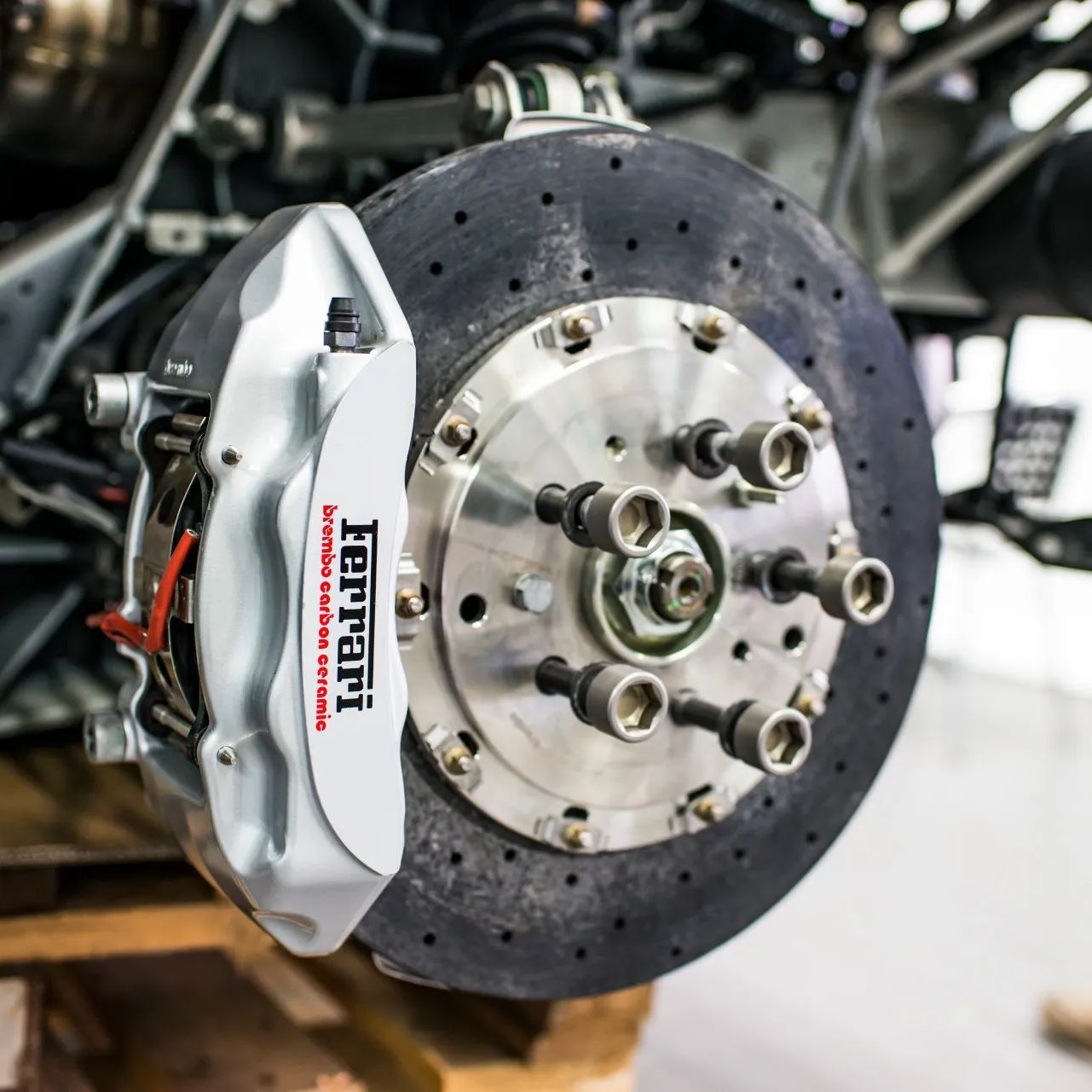 Brake work at Westminster AutoClinic