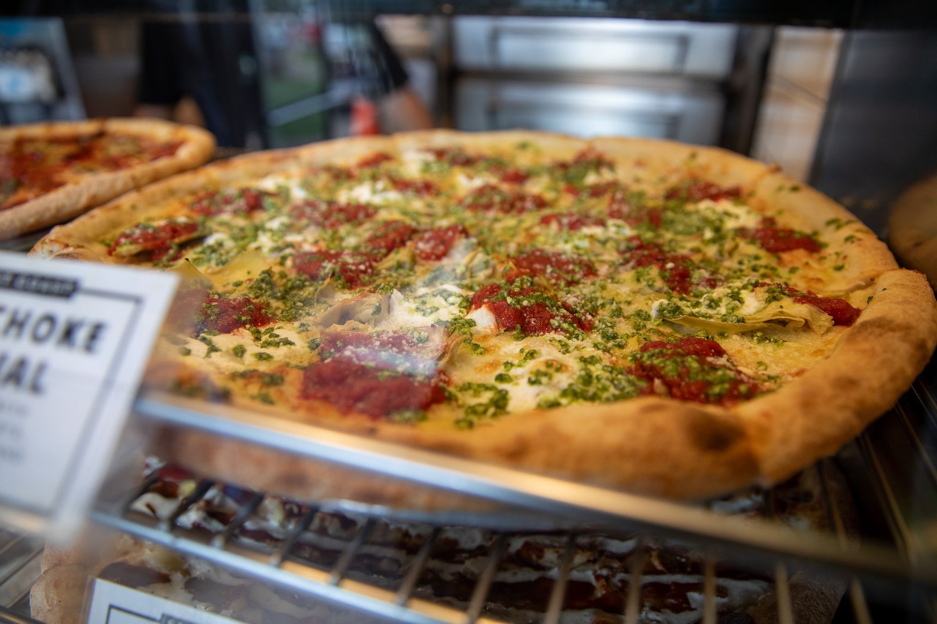 Artichoke special from East Coast Pizza