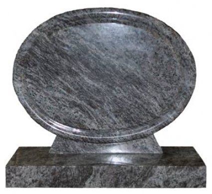 grey granite headstone