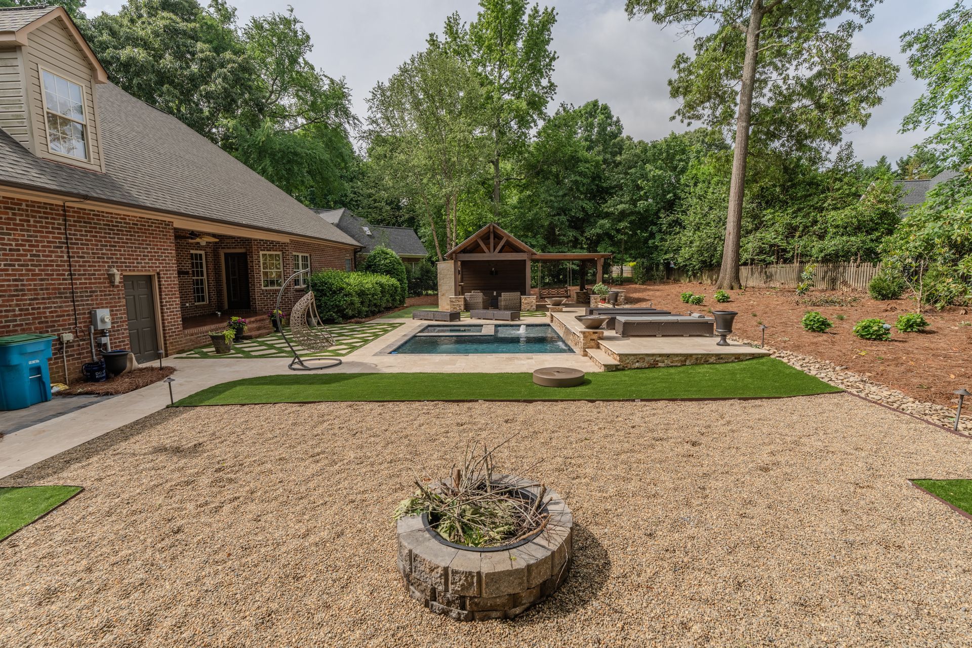 LCI Lawn and Landscaping LLC, Wall