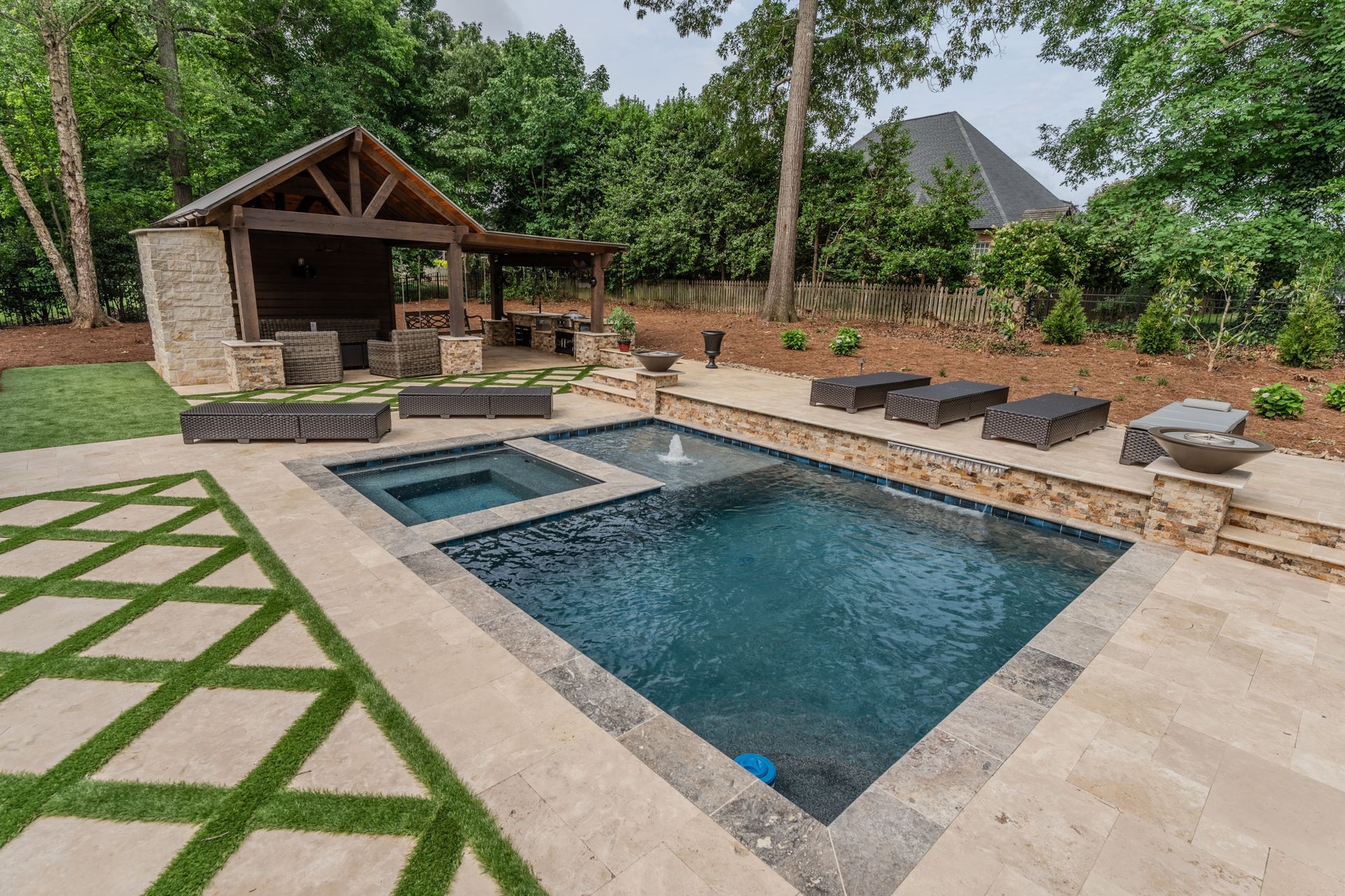 LCI Lawn and Landscaping LLC, Firepit