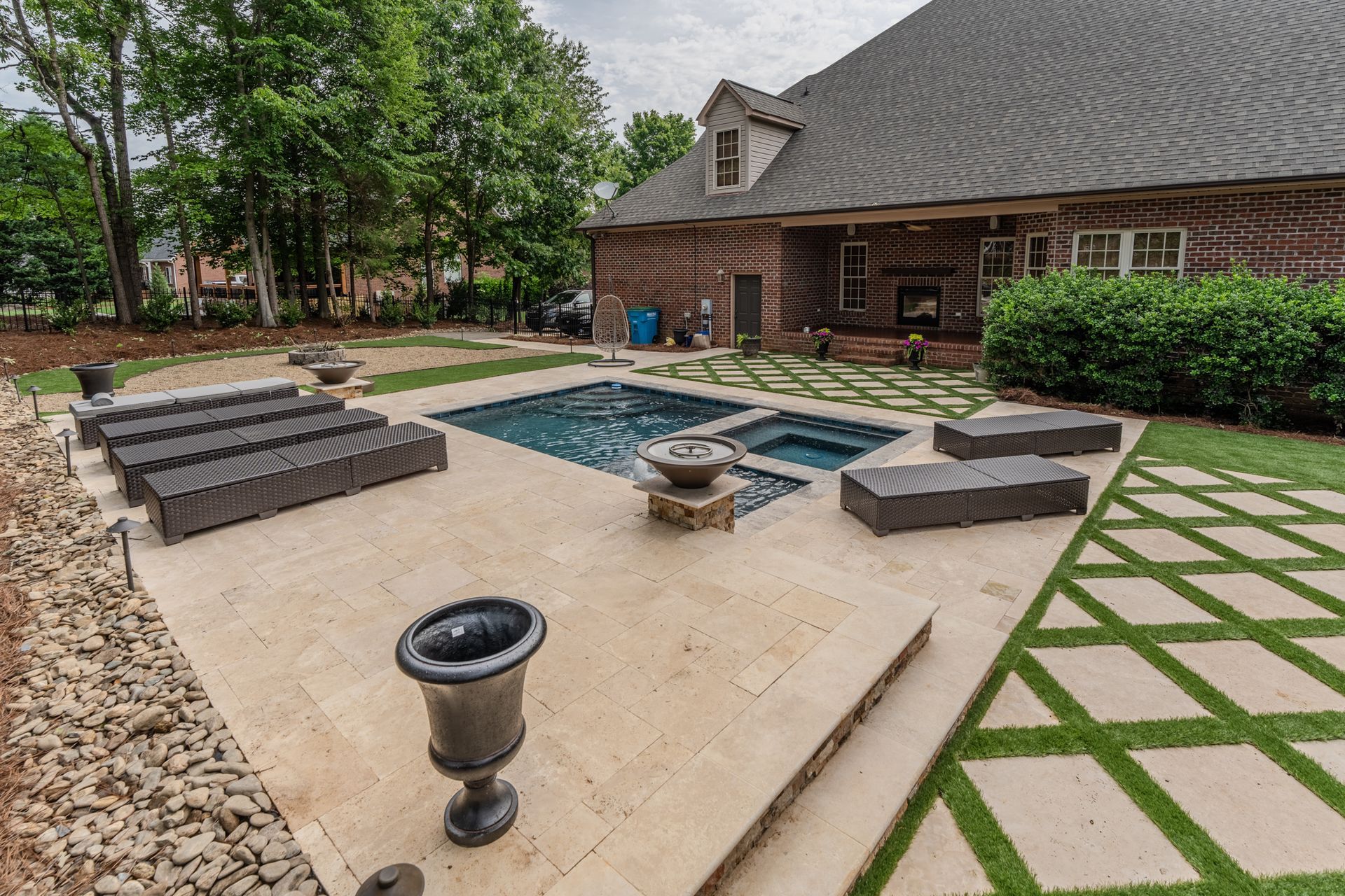 LCI Lawn and Landscaping LLC, Wall