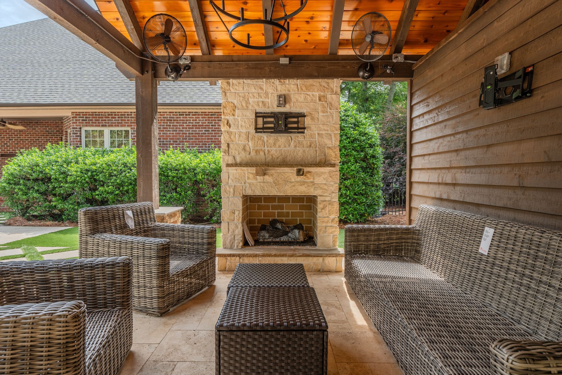 LCI Lawn and Landscaping LLC, Fireplace