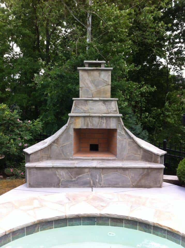 LCI Lawn and Landscaping LLC, Fireplace