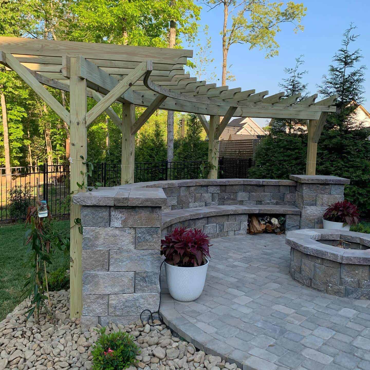 LCI Lawn and Landscaping LLC, Firepit