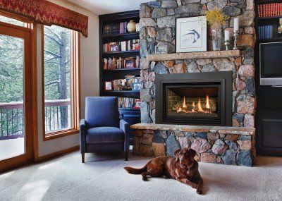 New House Fireplace — Livonia, MI — Glenn’s Fireplace & Spa