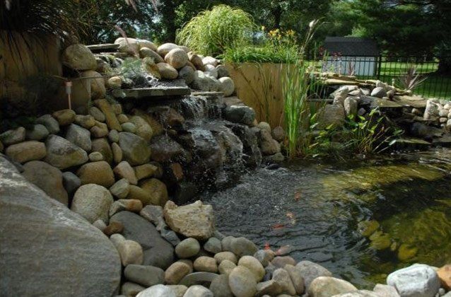 Huge Stones — Kalamazoo, MI — Mark’s Pool Services LLC