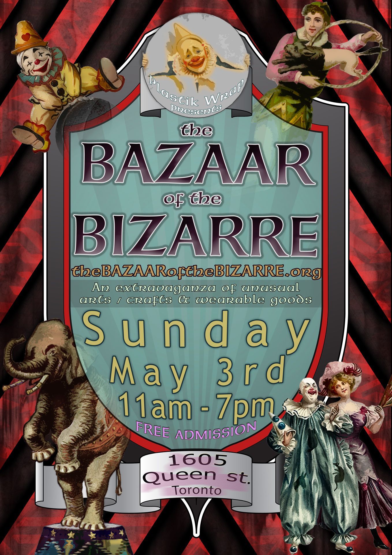 the Bazaar of the Bizarre - Poster