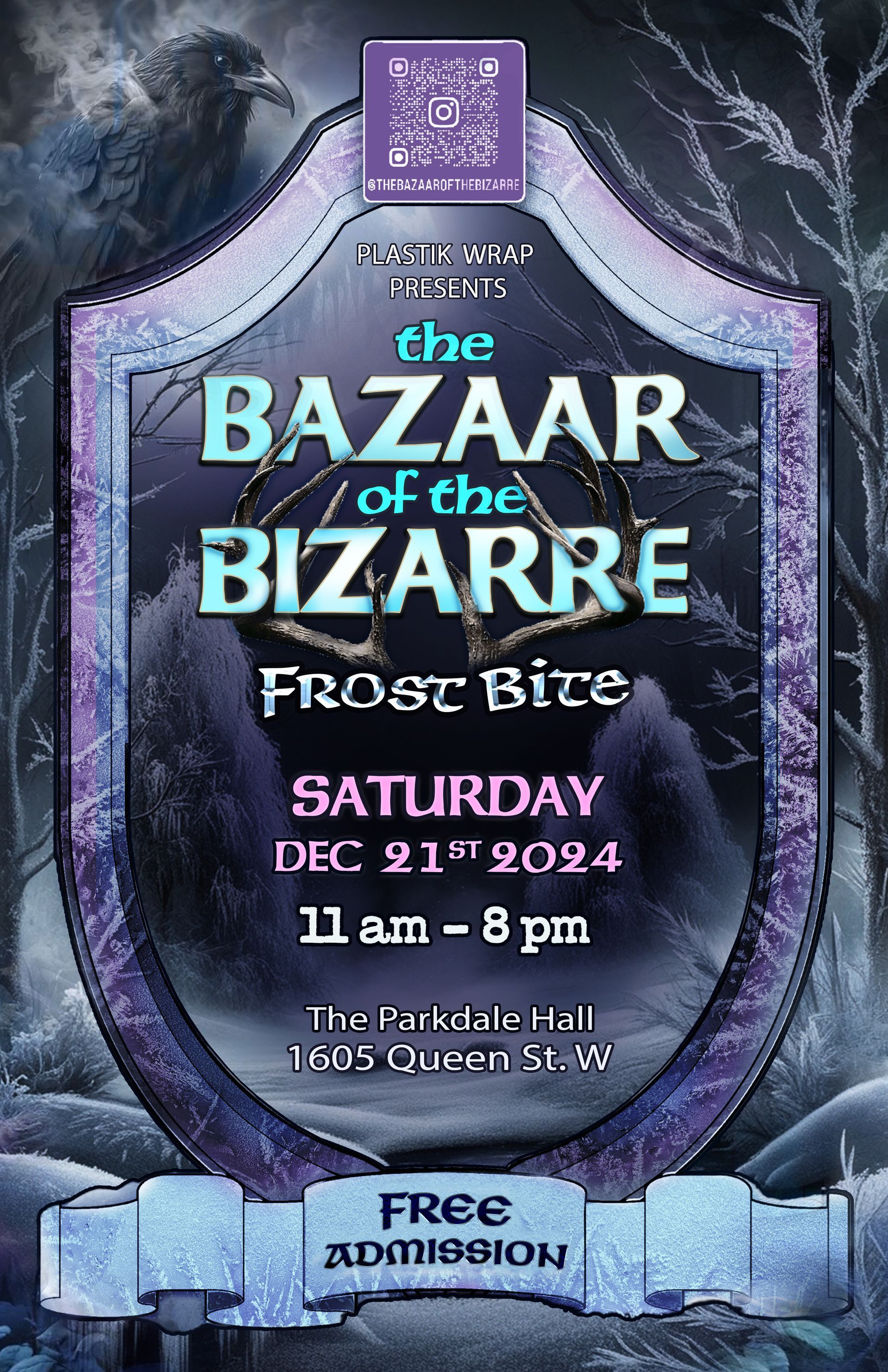 the Bazaar of the Bizarre - FrostBite - Poster