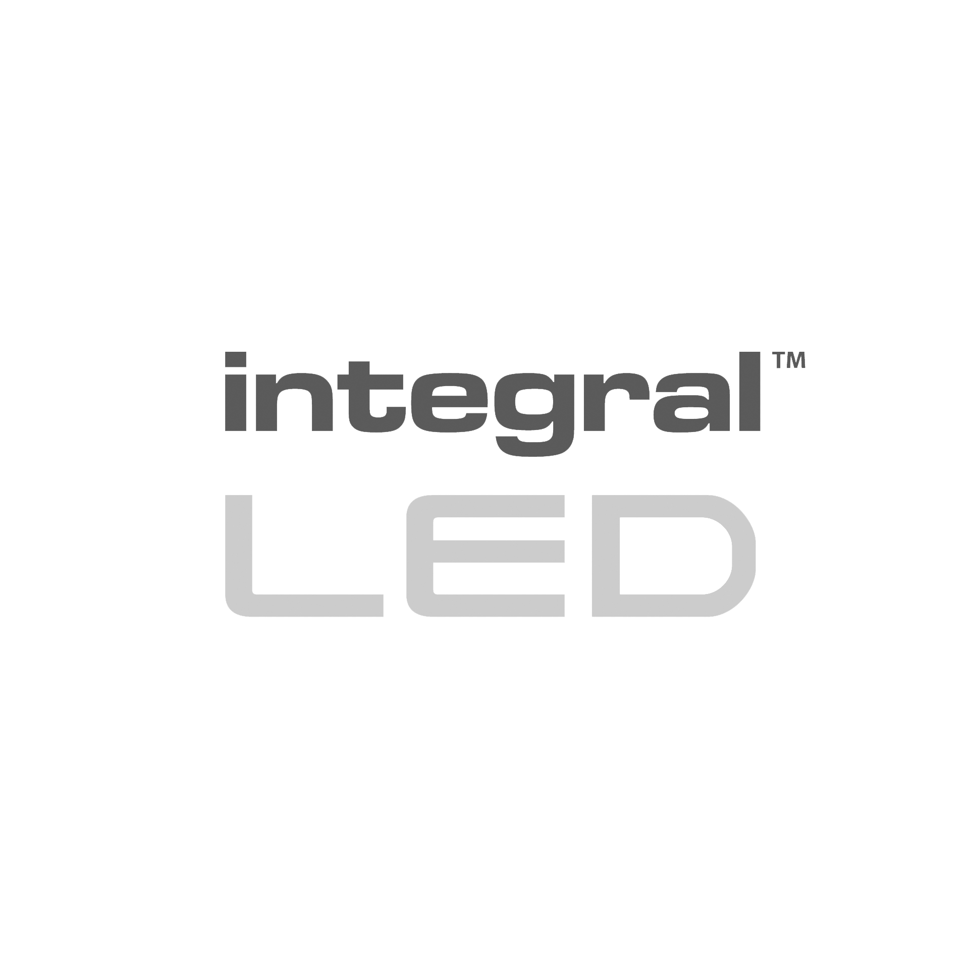 Integral LED logo