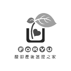 一家公司的黑白標誌,上面有一顆心和幾片葉子。