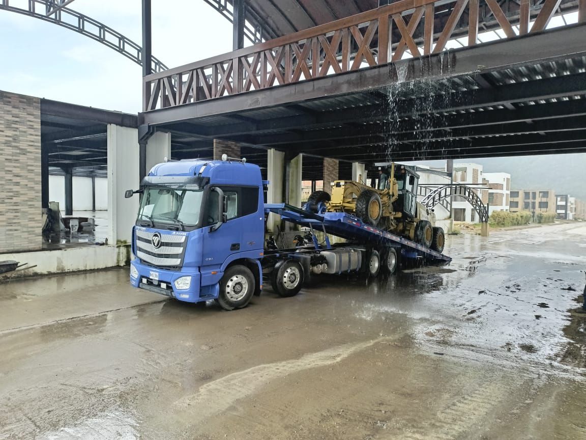 Transporte de maquinaria