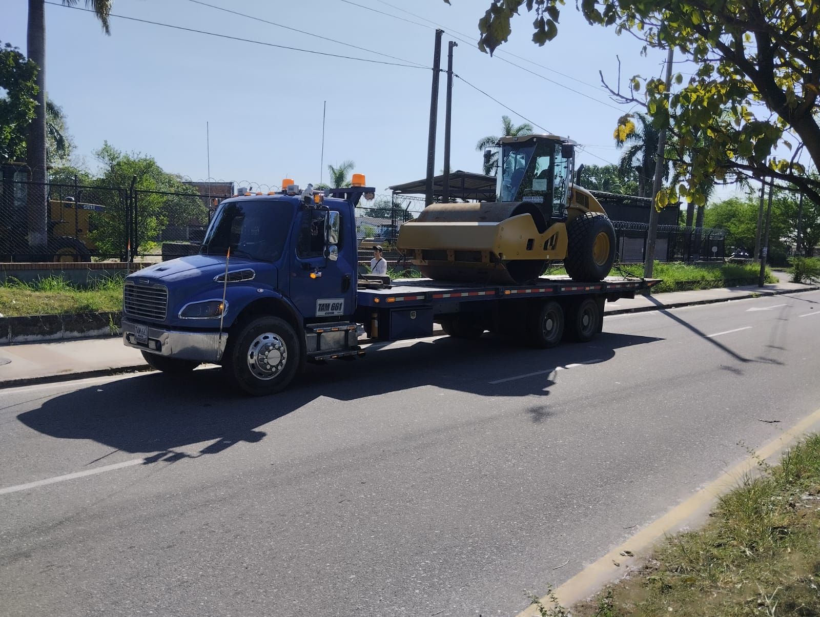 Transporte de maquinaria