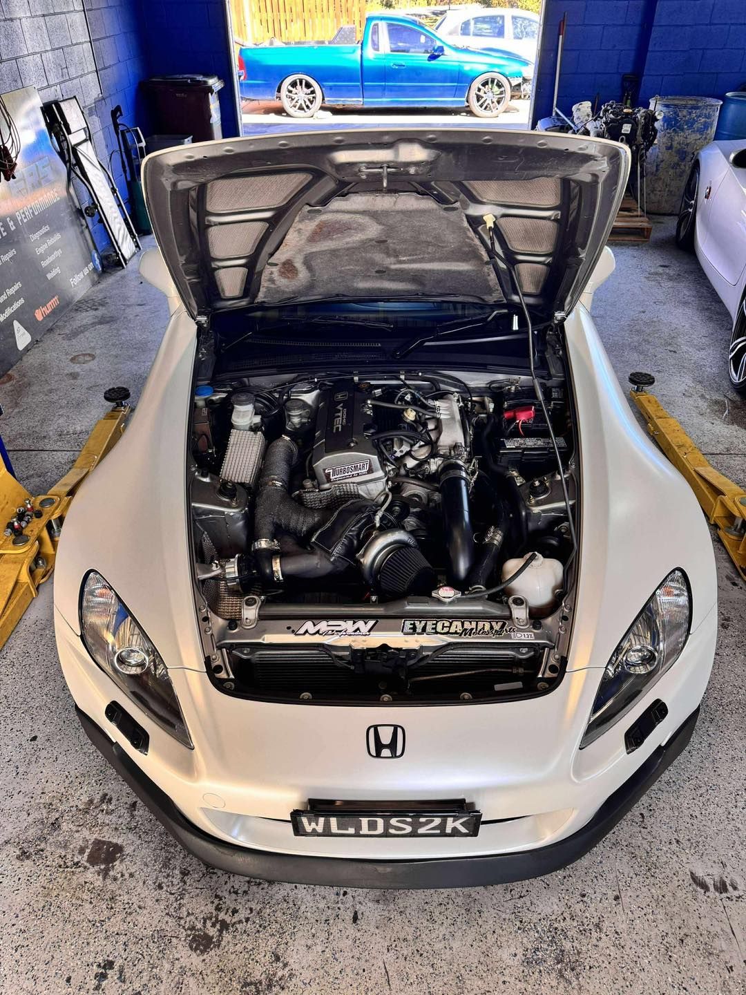 A Car Engine Bay — Wellers Automotive & Performance in Urangan, QLD