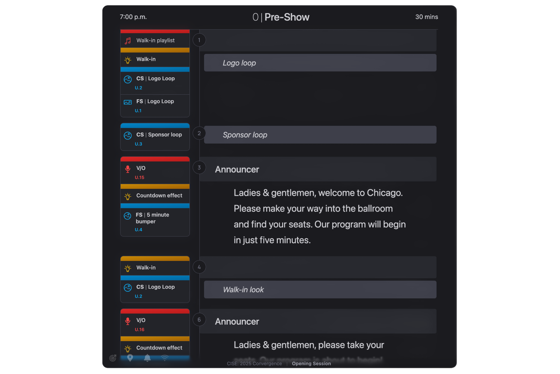 Responsive view on a tablet of Script Elephant's platform