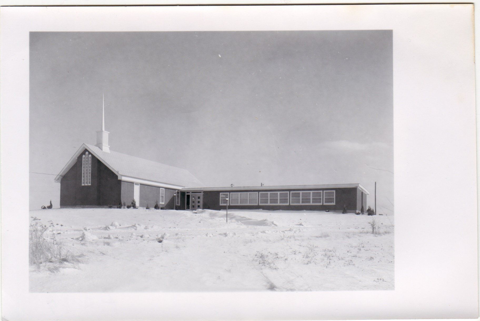 Emmanuel Baptist Church on May Road c. 1960