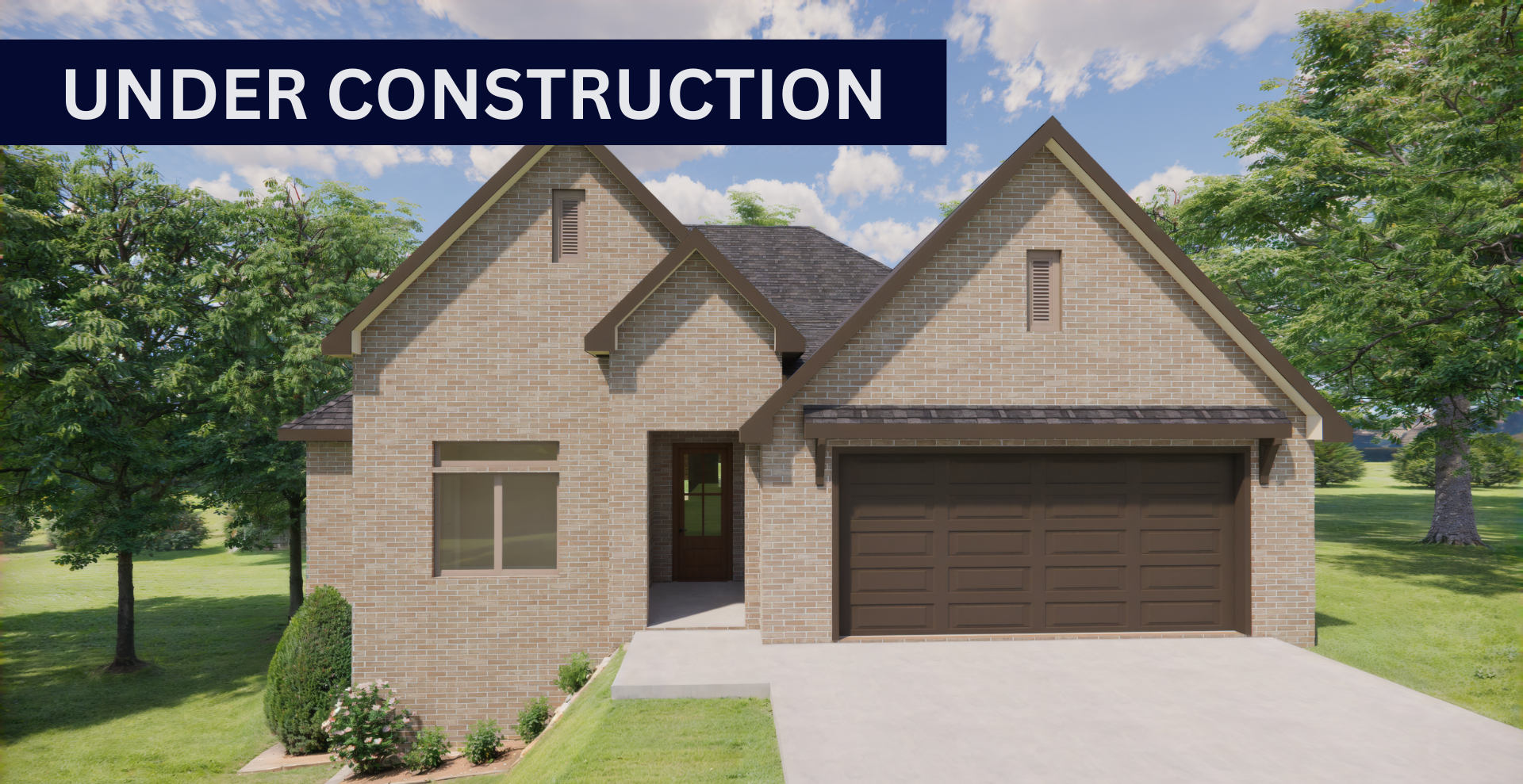 new construction home coming soon with customization available  built by hines homes