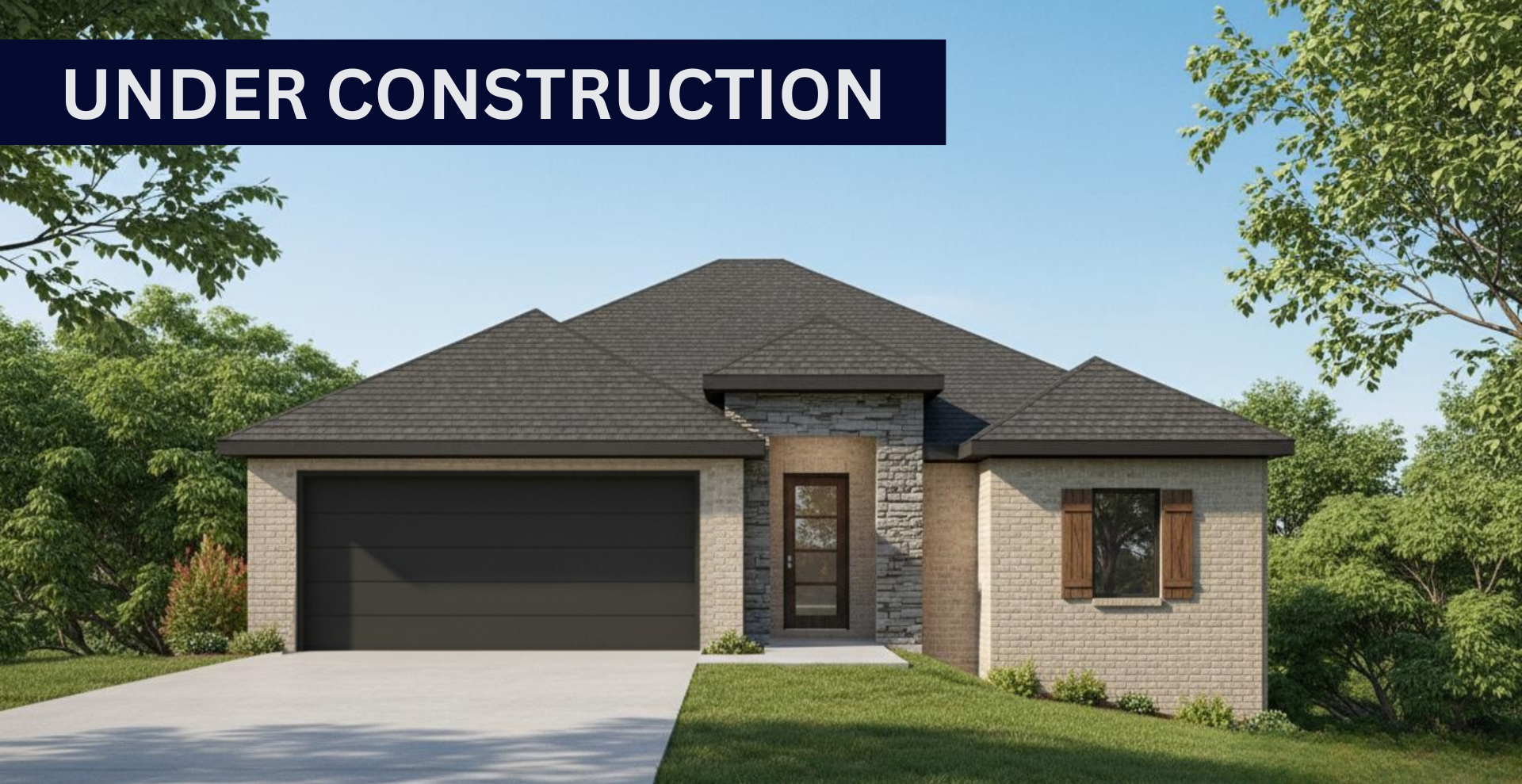new construction home coming soon with customization available  built by hines homes