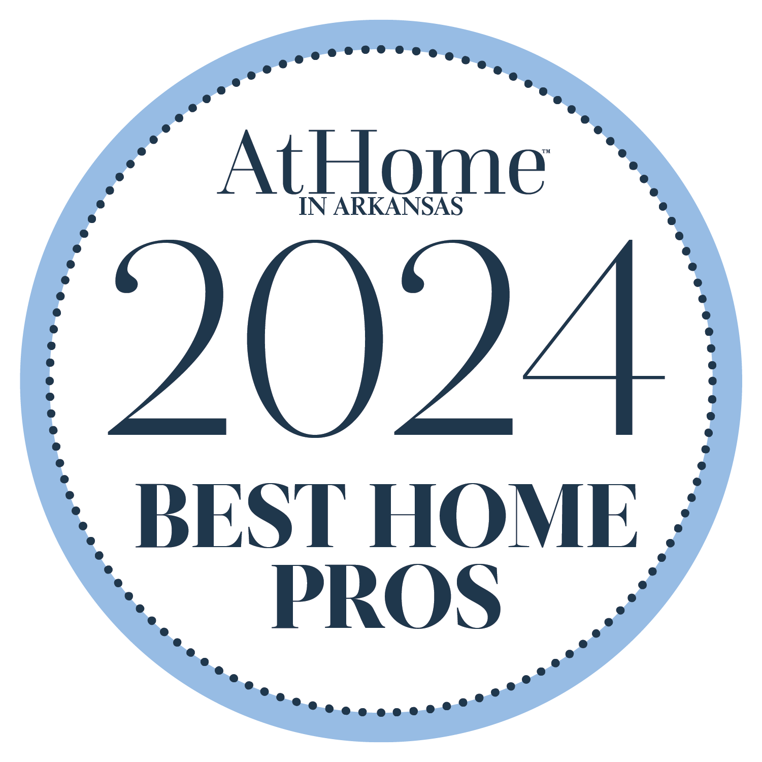 at home in arkansas 2023 best home pros award