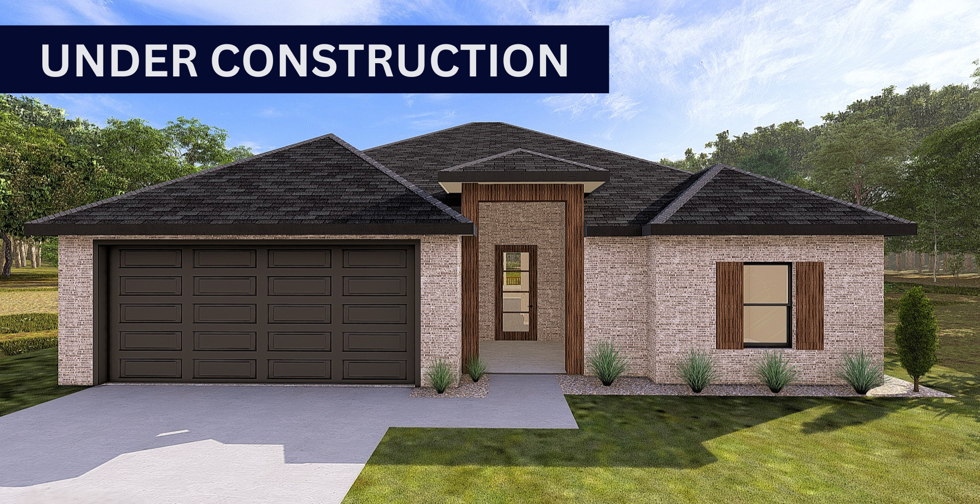 new construction home coming soon with customization available  built by hines homes