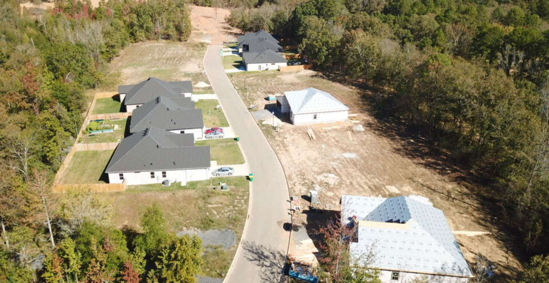 brand new neighborhood for new construction homes in Maumelle Arkansas. 
