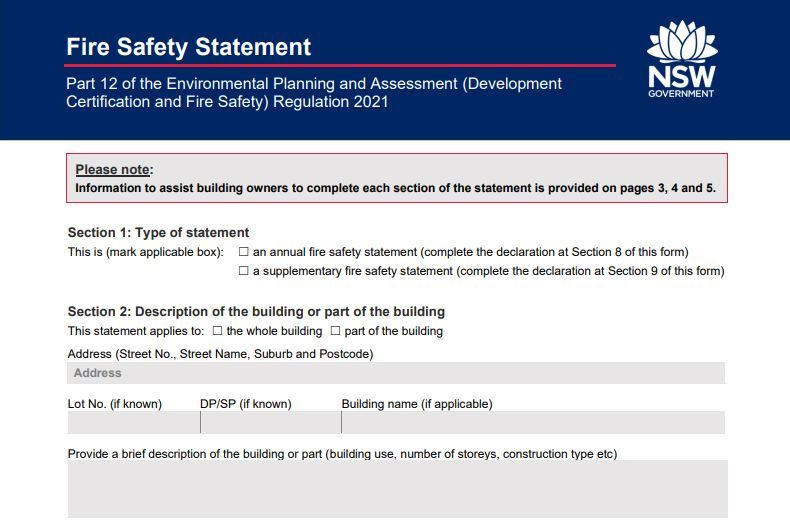 Annual Fire Safety Statements — Liverpool, NSW — Alconex Fire