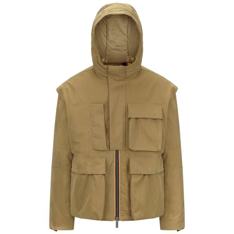 ショート丈コットンパーカー