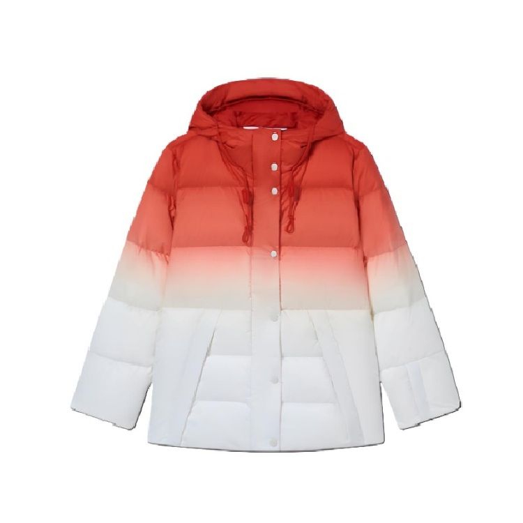 グラデーションダウンジャケット