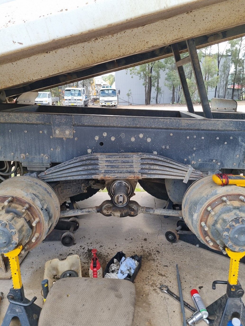 A Bunch Of Shock Absorbers Are Lined Up In A Row — Valley Brake & Clutch In McDougalls Hill, NSW
