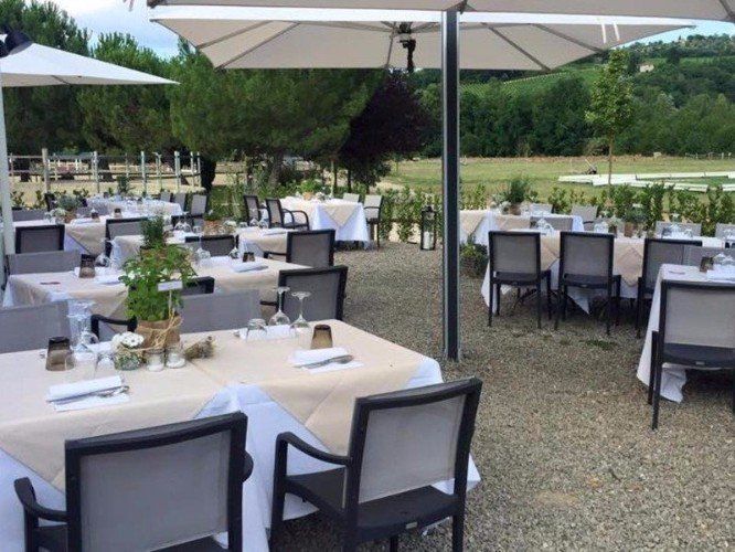 ristorante con giardino