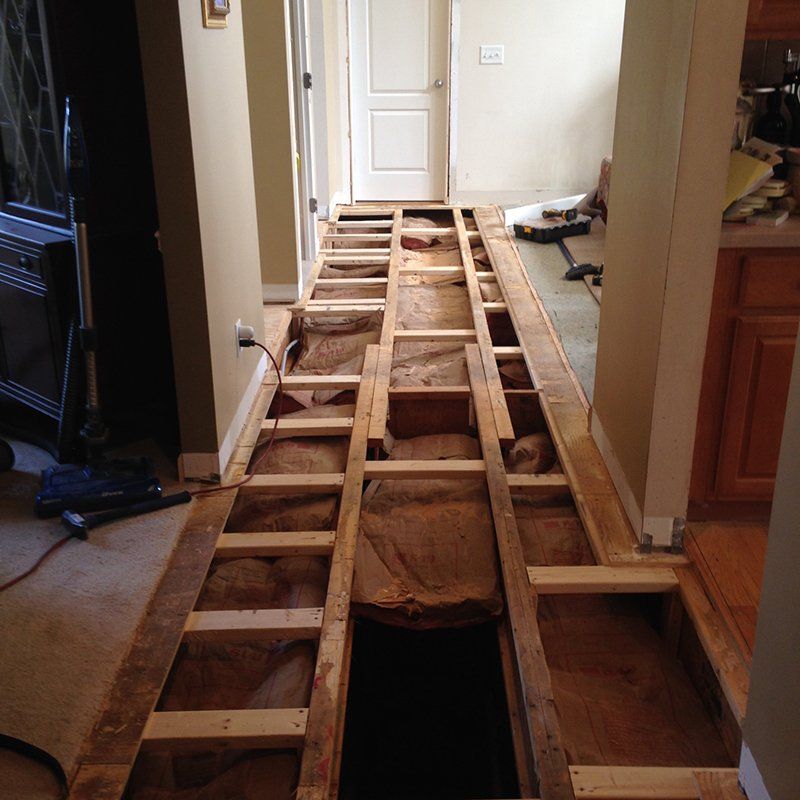 Subfloor Replacement Repair Project