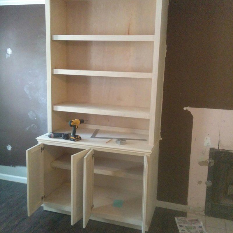 Davis Built-In and Fire Place Remodeling Project