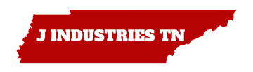 Red Tennessee map with 