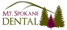 Mt. Spokane Dental logo and home link